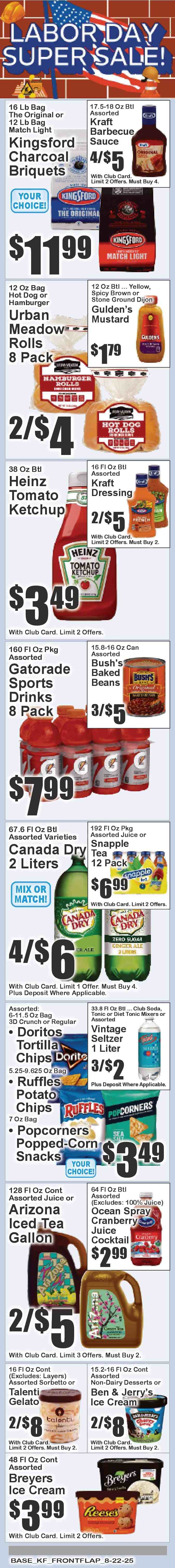 Key Food ad - 08/22/2025 - 08/28/2025. Page 2