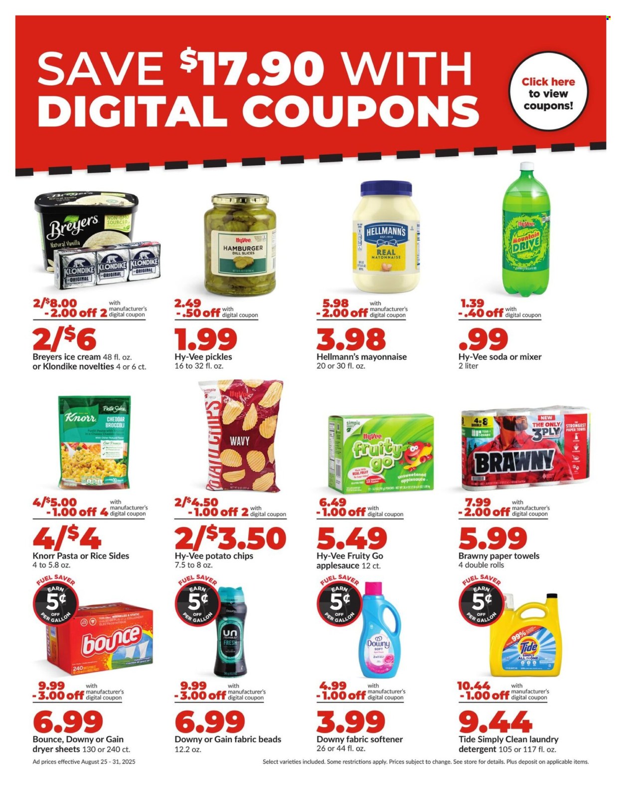 Hy-Vee ad - 08/25/2025 - 08/31/2025. Page 12