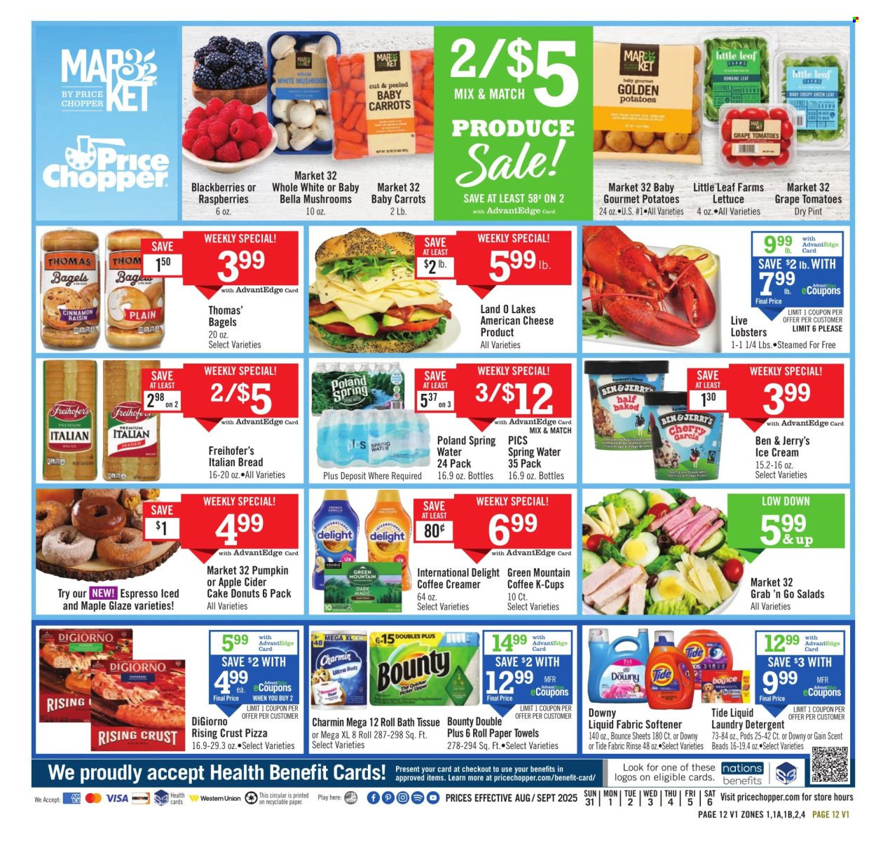 Price Chopper ad - 08/31/2025 - 09/06/2025. Page 12