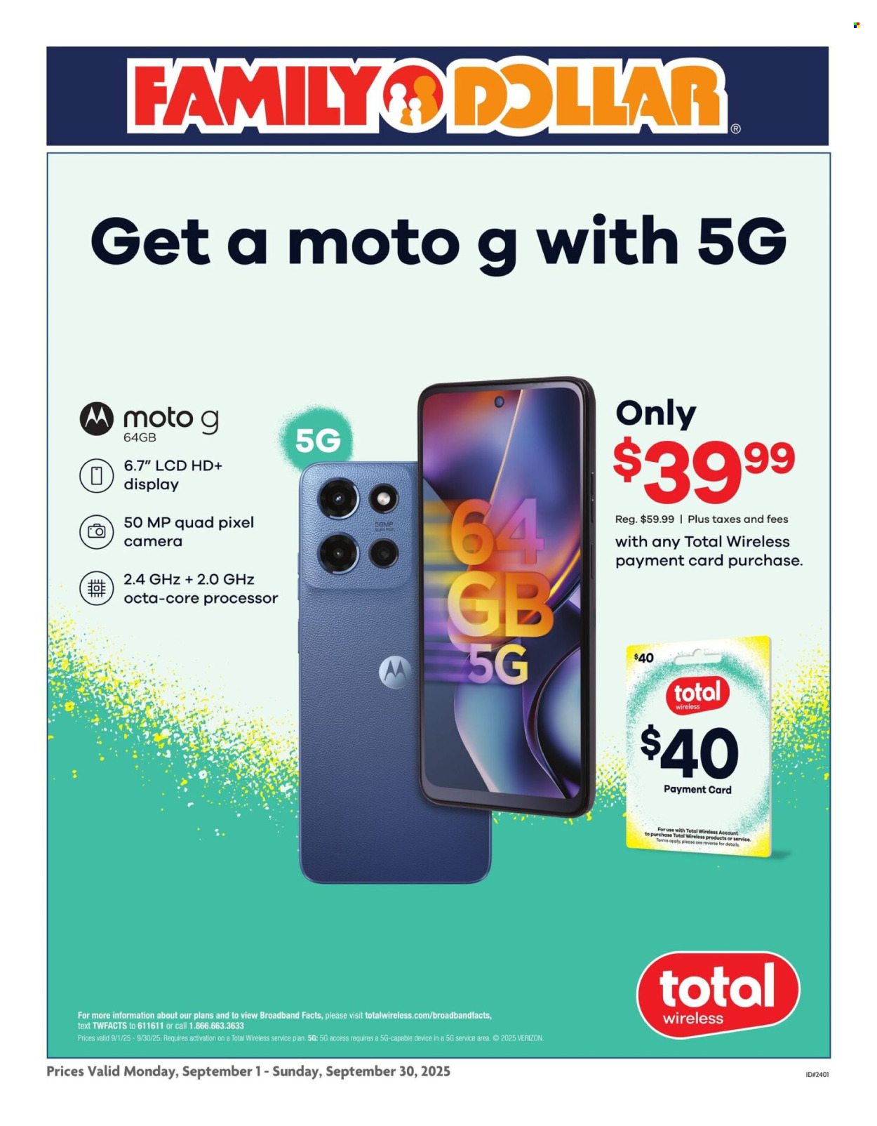 Family Dollar ad - 09/01/2025 - 09/30/2025. Page 2