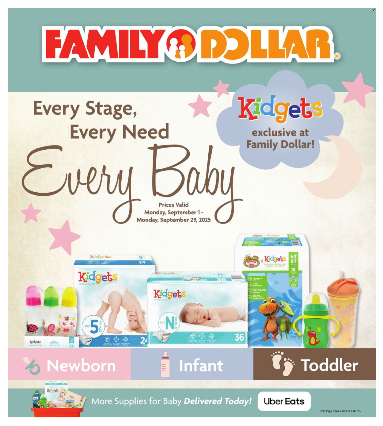 Family Dollar ad - 09/01/2025 - 09/29/2025. Page 1