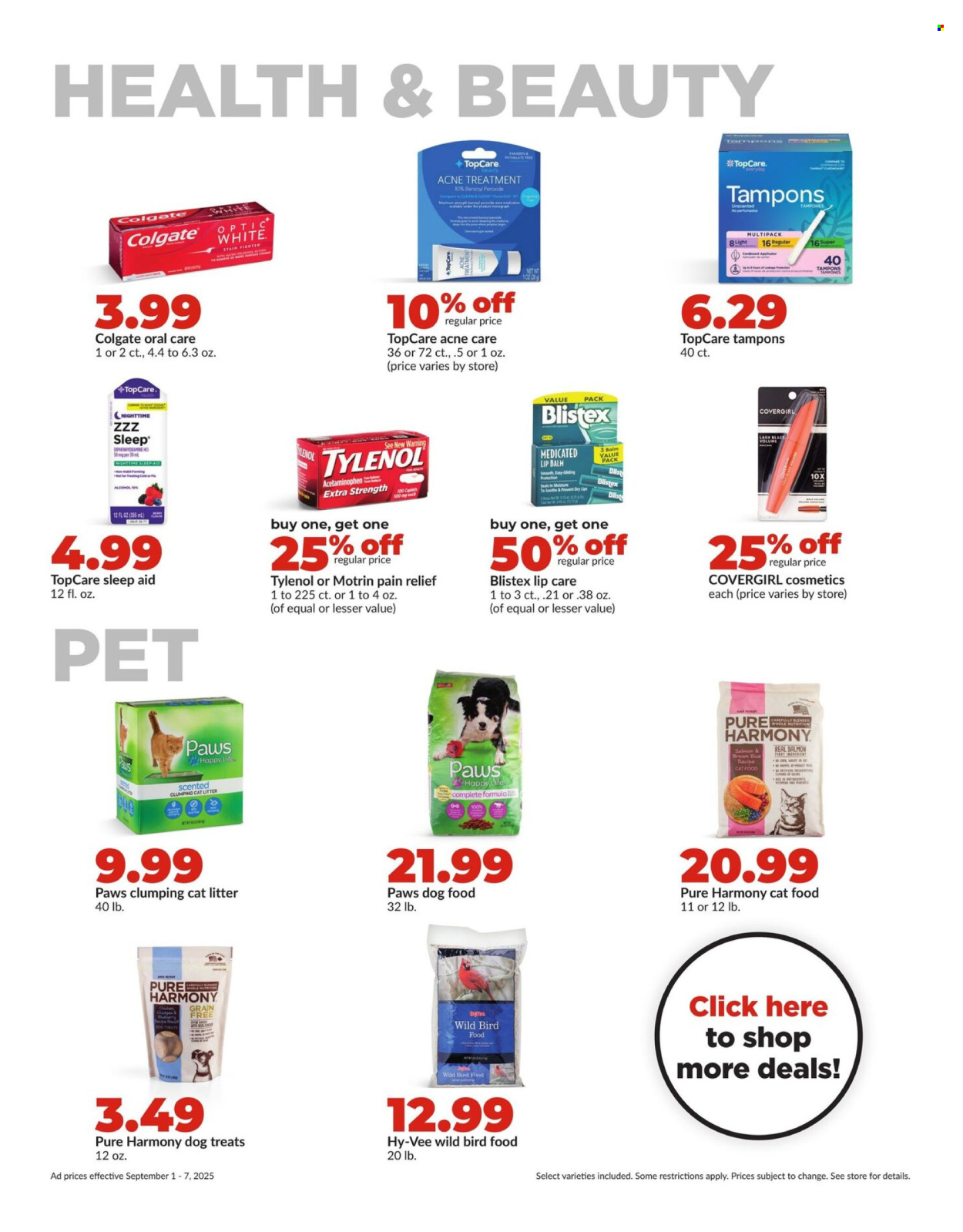 Hy-Vee ad - 09/01/2025 - 09/07/2025. Page 31