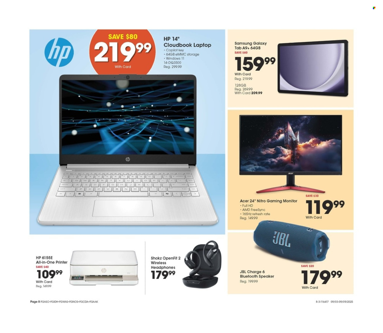 Fred Meyer ad - 09/03/2025 - 09/09/2025. Page 9