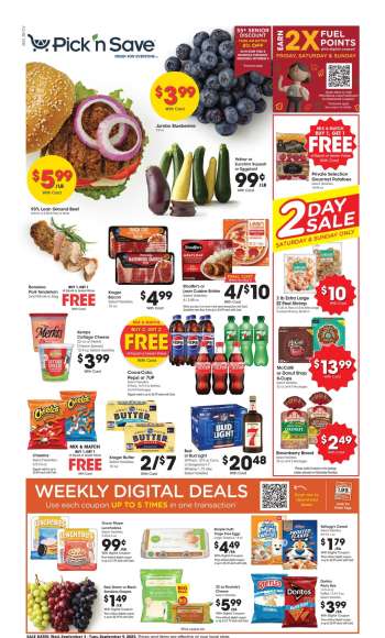 Pick ‘n Save Flyer - 09/03/2025 - 09/09/2025.