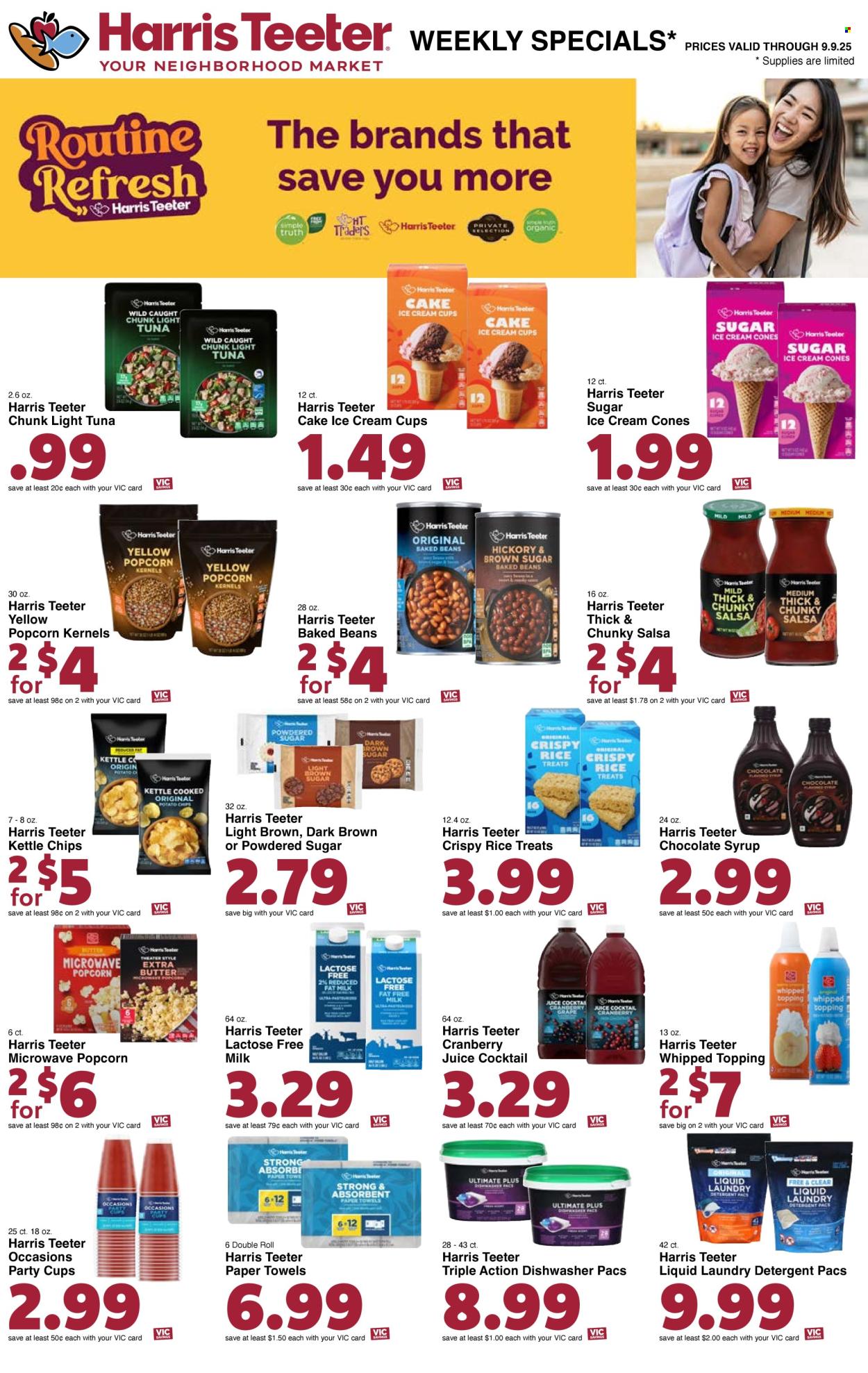 Harris Teeter ad - 09/03/2025 - 09/09/2025. Page 10