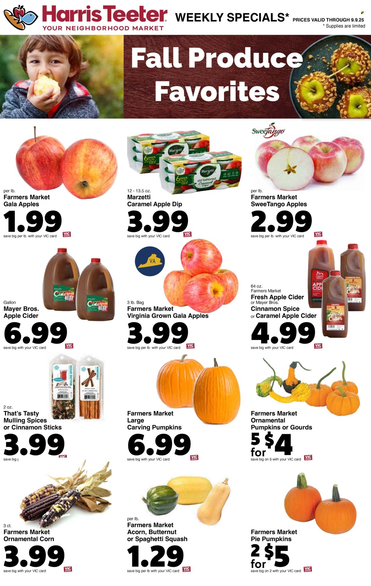 Harris Teeter ad - 09/03/2025 - 09/09/2025. Page 11