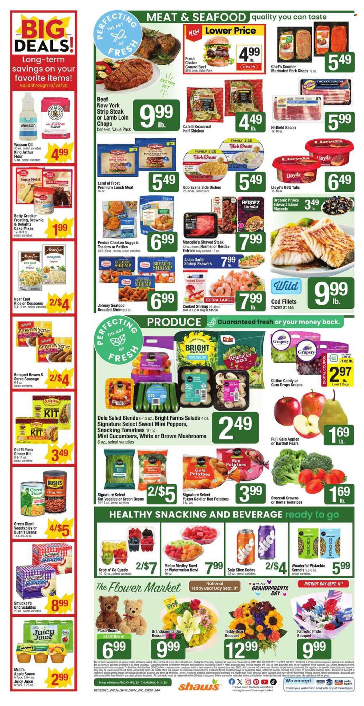 Shaw’s ad - 09/05/2025 - 09/11/2025. Page 4