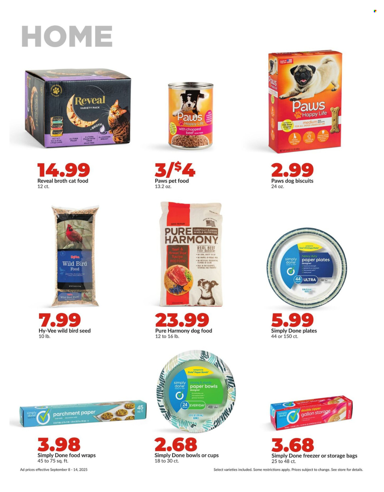 Hy-Vee ad - 09/08/2025 - 09/14/2025. Page 29
