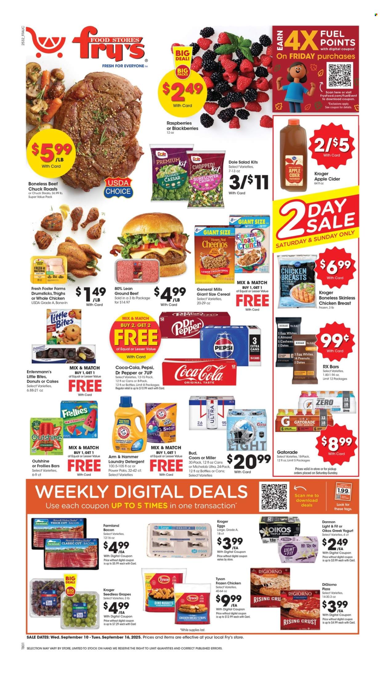 Fry’s ad - 09/10/2025 - 09/16/2025. Page 1