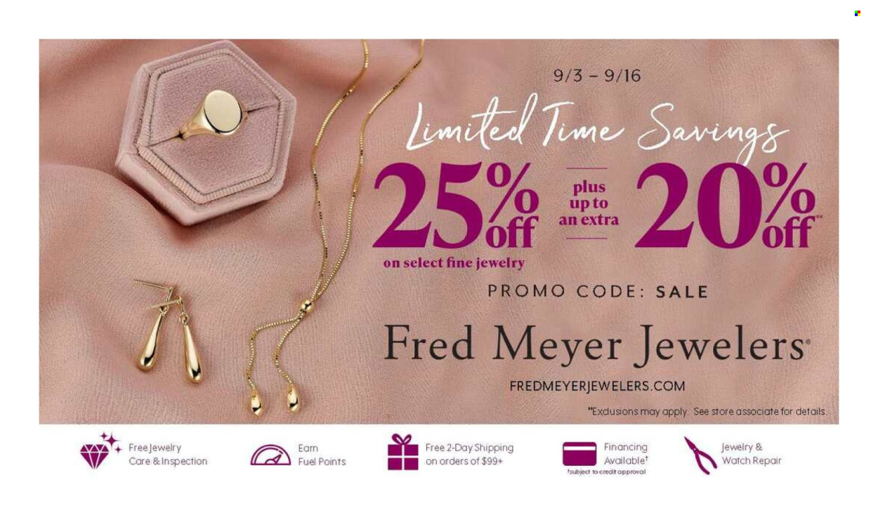 Fred Meyer ad - 09/10/2025 - 09/16/2025. Page 20
