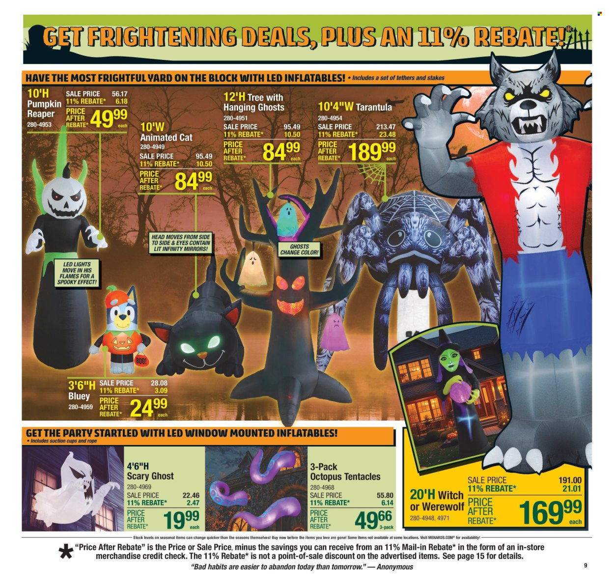 Menards ad - 09/11/2025 - 09/21/2025. Page 14