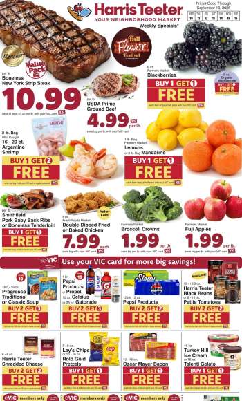 Harris Teeter Flyer - 09/10/2025 - 09/16/2025.