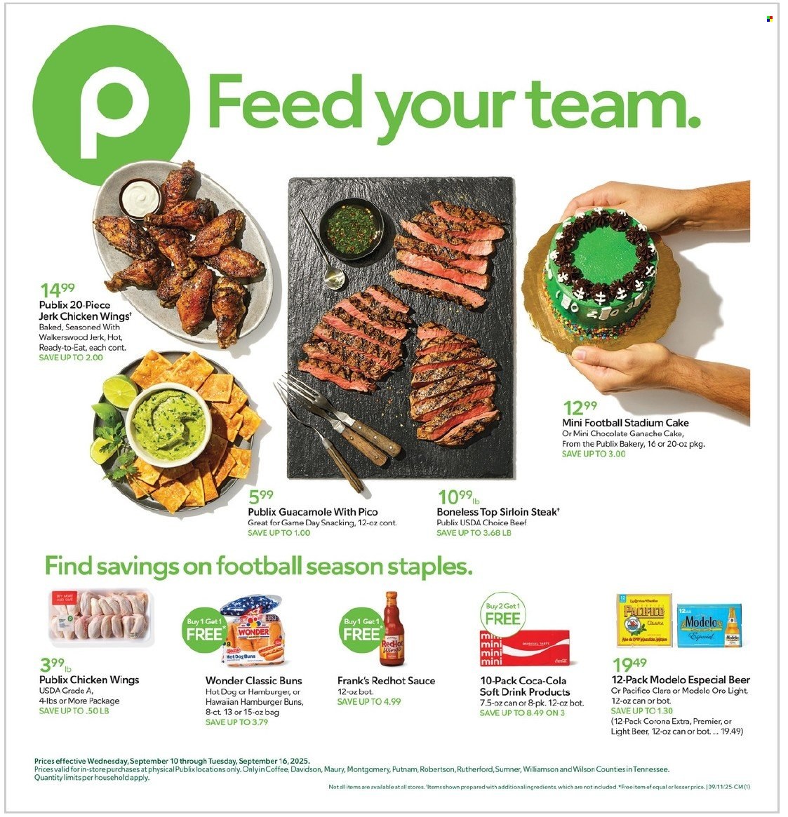 Publix ad - 09/10/2025 - 09/16/2025. Page 1