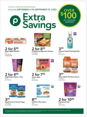 Publix Flyer - 09/06/2025 - 09/19/2025.