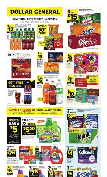 Dollar General Flyer - 09/14/2025 - 09/20/2025.