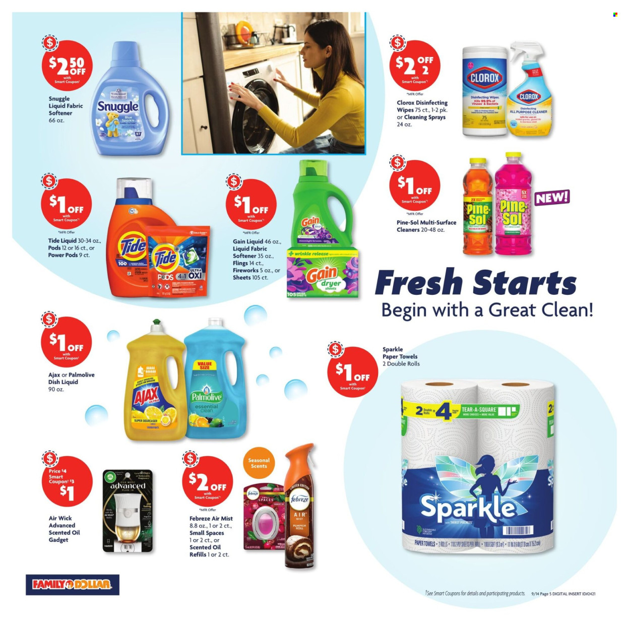 Family Dollar ad - 09/14/2025 - 09/20/2025. Page 6