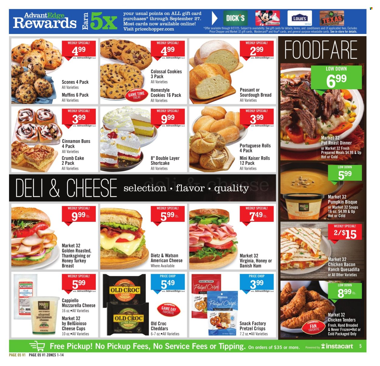 Price Chopper ad - 09/14/2025 - 09/20/2025. Page 5