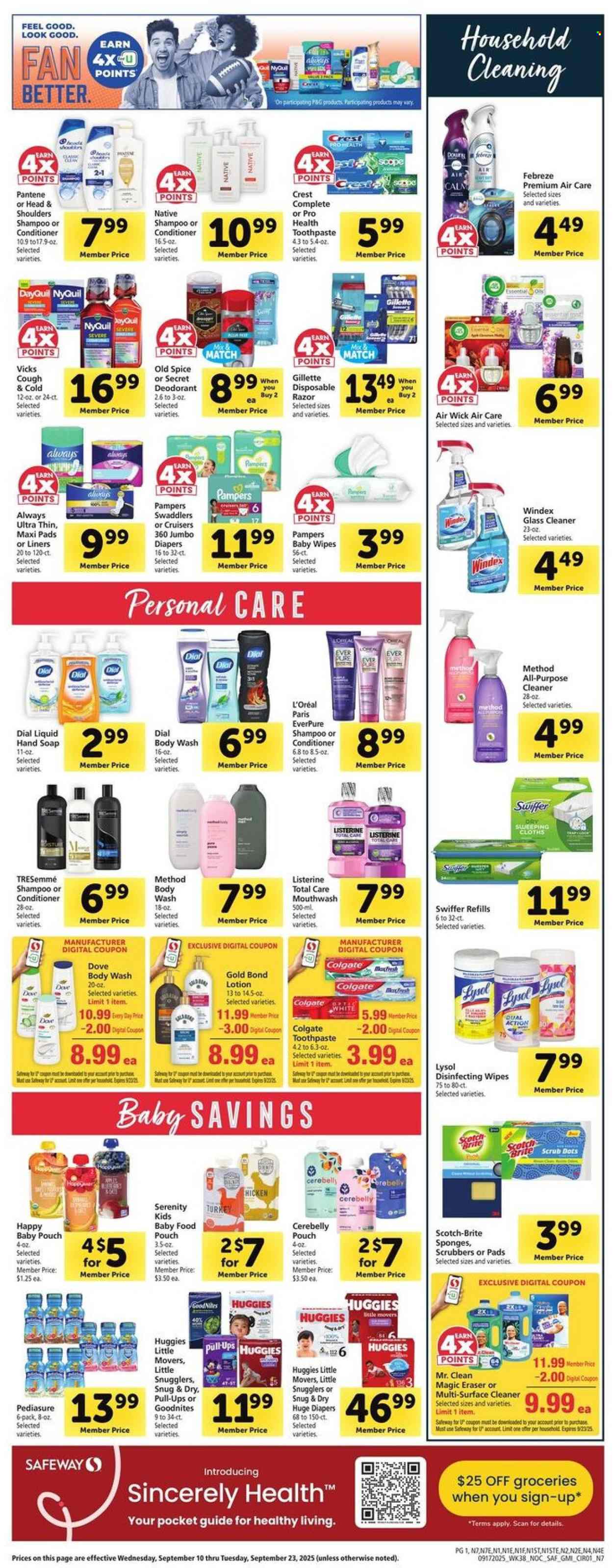 Safeway ad - 09/17/2025 - 09/23/2025. Page 9
