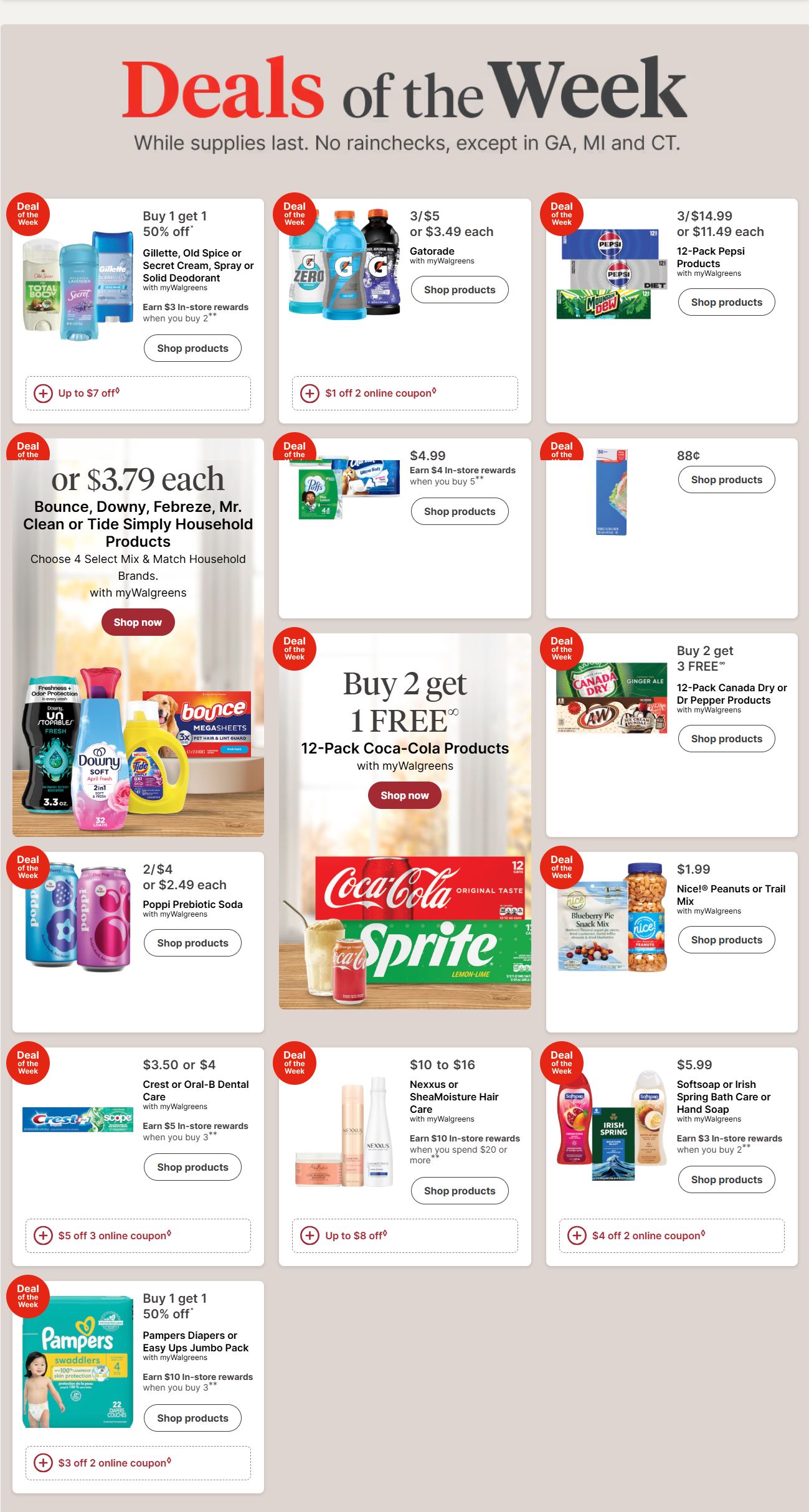 Walgreens ad - 09/14/2025 - 09/20/2025. Page 1