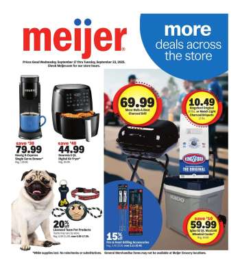 Meijer Flyer - 09/17/2025 - 09/23/2025.