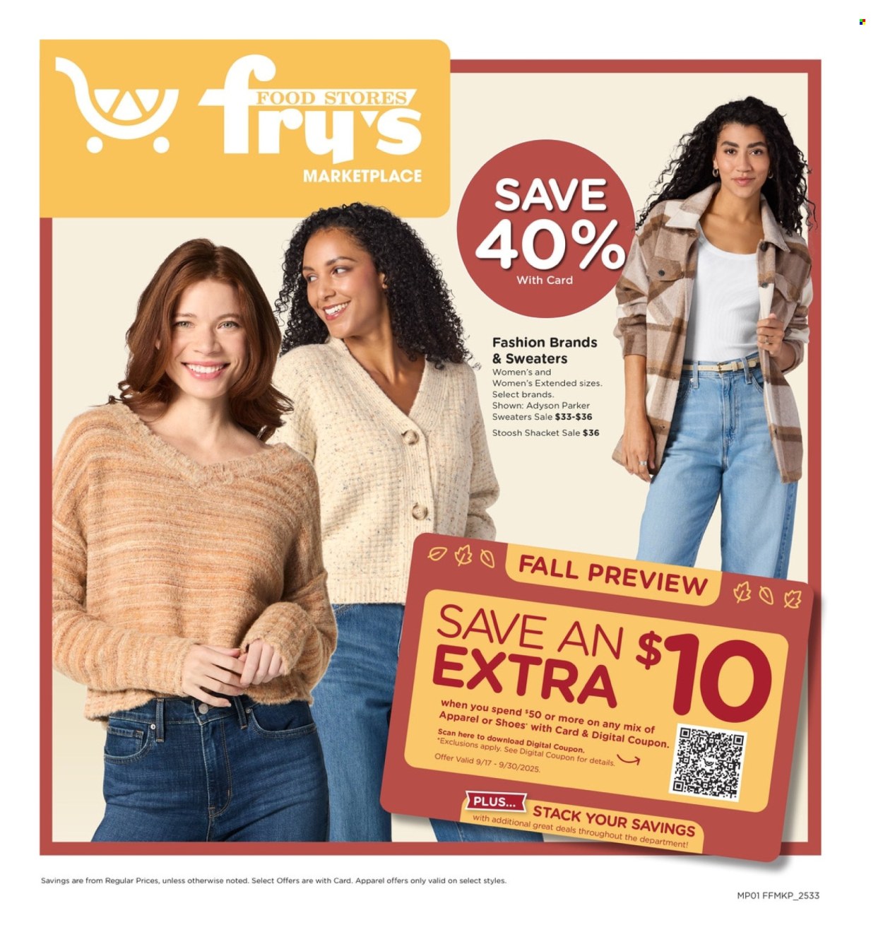 Fry’s ad - 09/17/2025 - 09/23/2025. Page 1