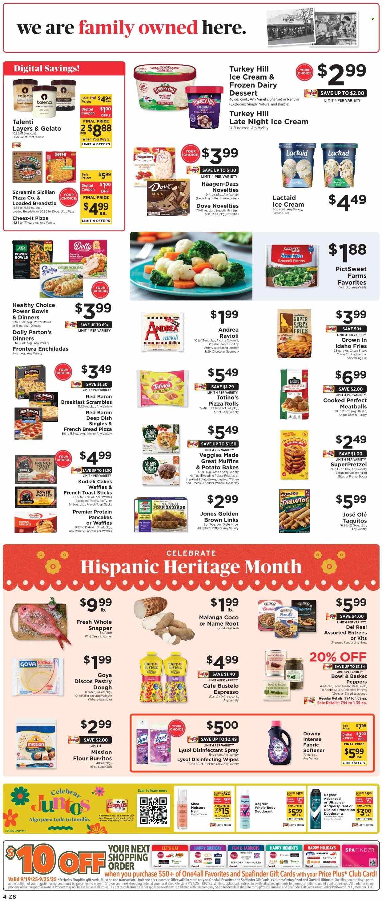 ShopRite ad - 09/19/2025 - 09/25/2025. Page 5