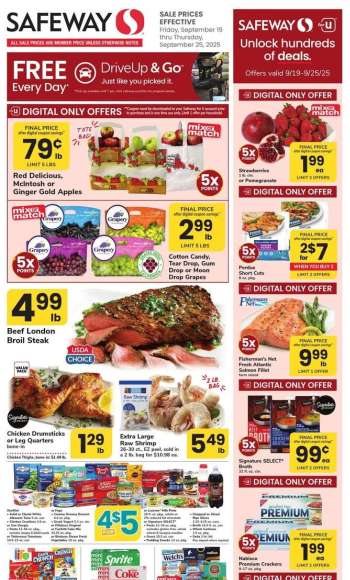 Safeway Flyer - 09/19/2025 - 09/25/2025.