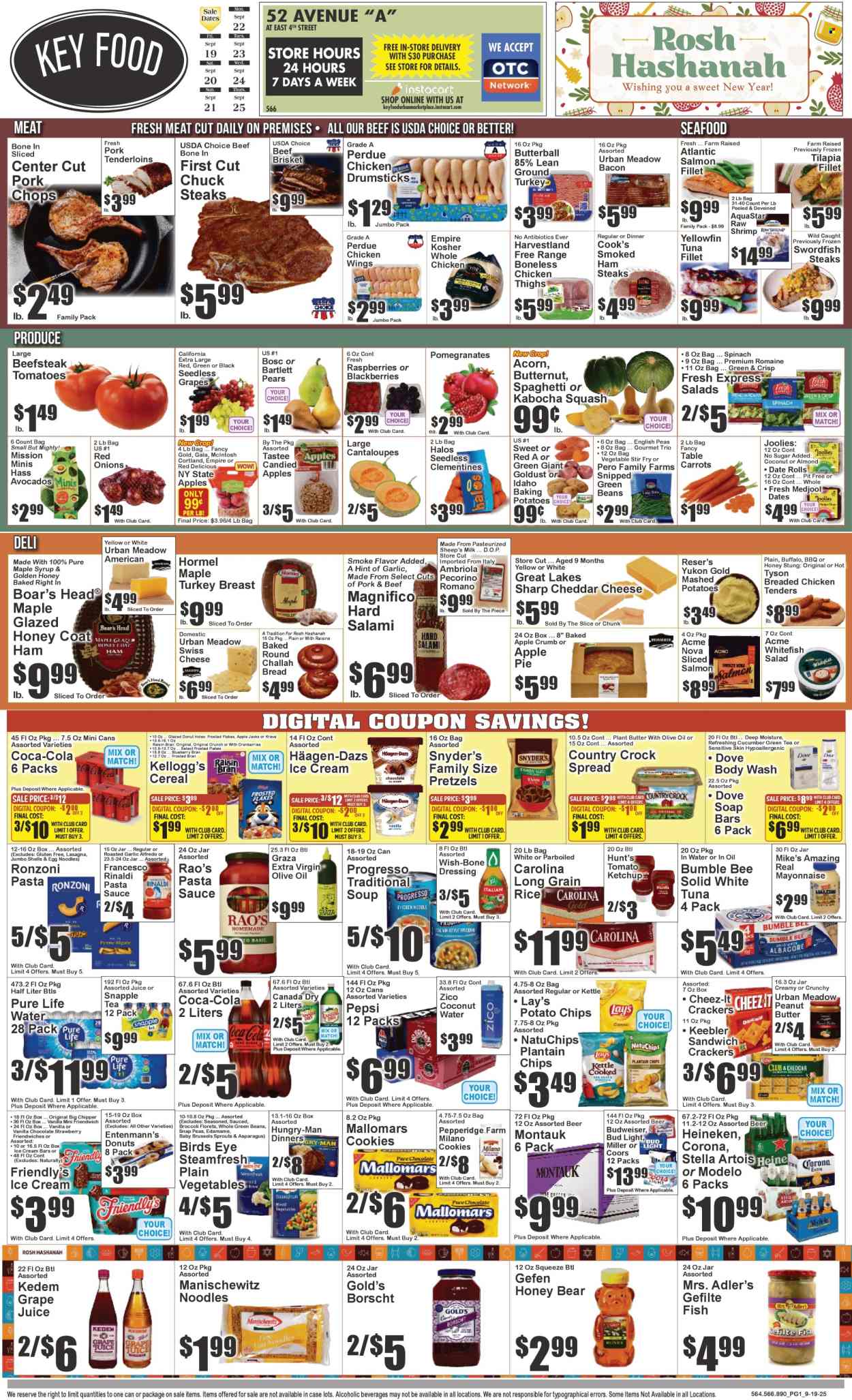 Key Food ad - 09/19/2025 - 09/25/2025. Page 1