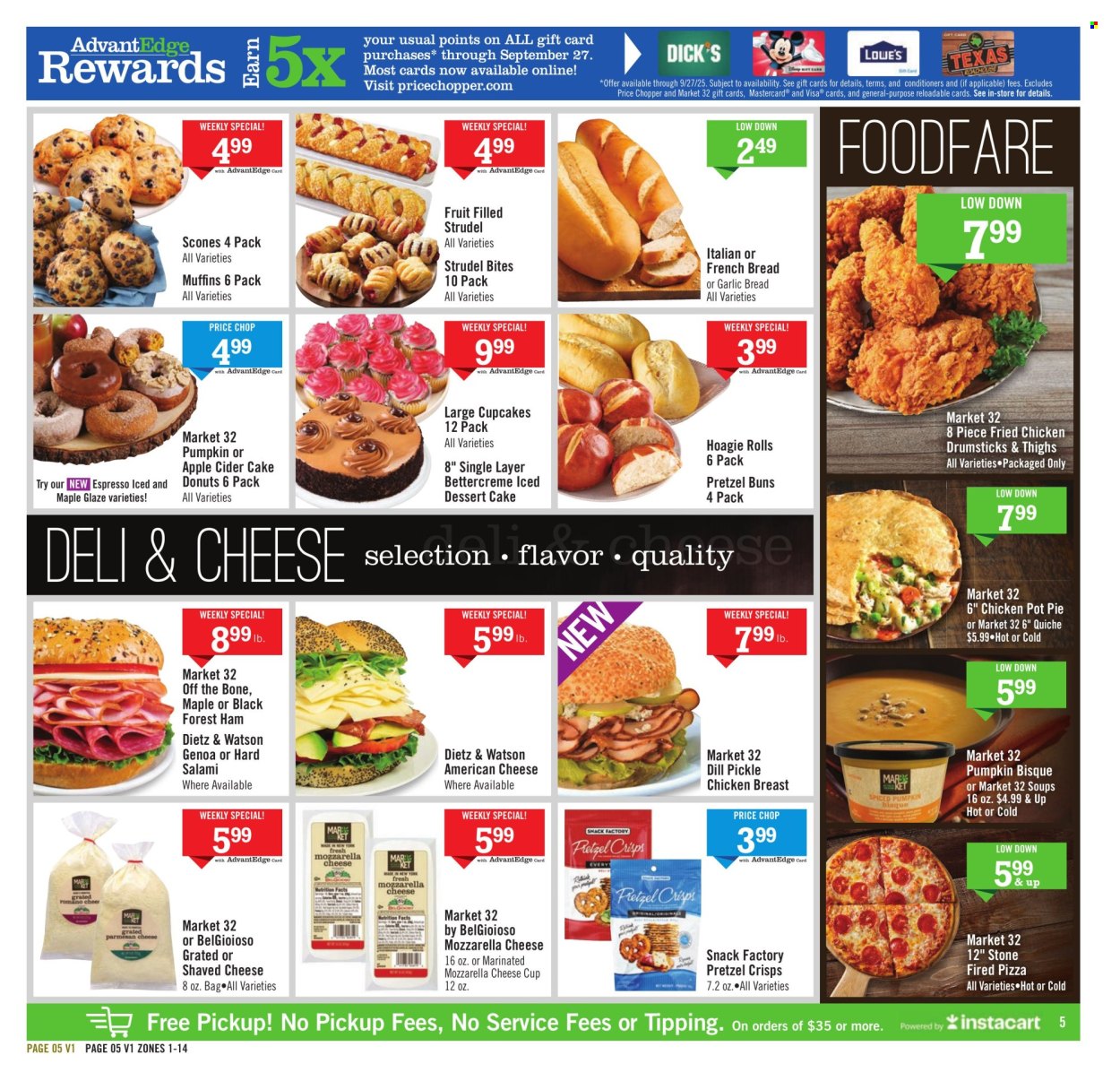 Price Chopper ad - 09/21/2025 - 09/27/2025. Page 5