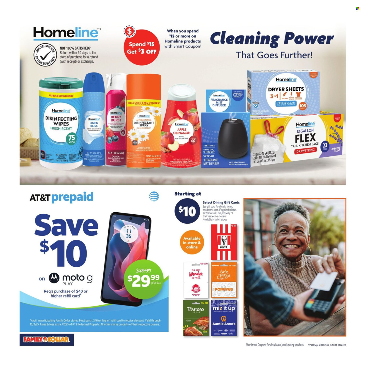 Family Dollar ad - 09/21/2025 - 09/27/2025. Page 8