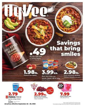 Hy-Vee Flyer - 09/22/2025 - 09/28/2025.