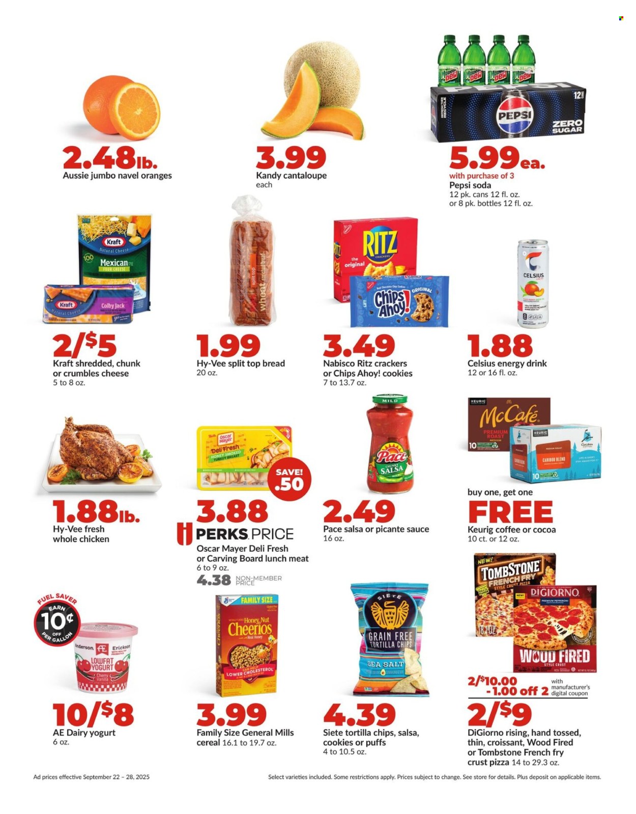 Hy-Vee ad - 09/22/2025 - 09/28/2025. Page 2