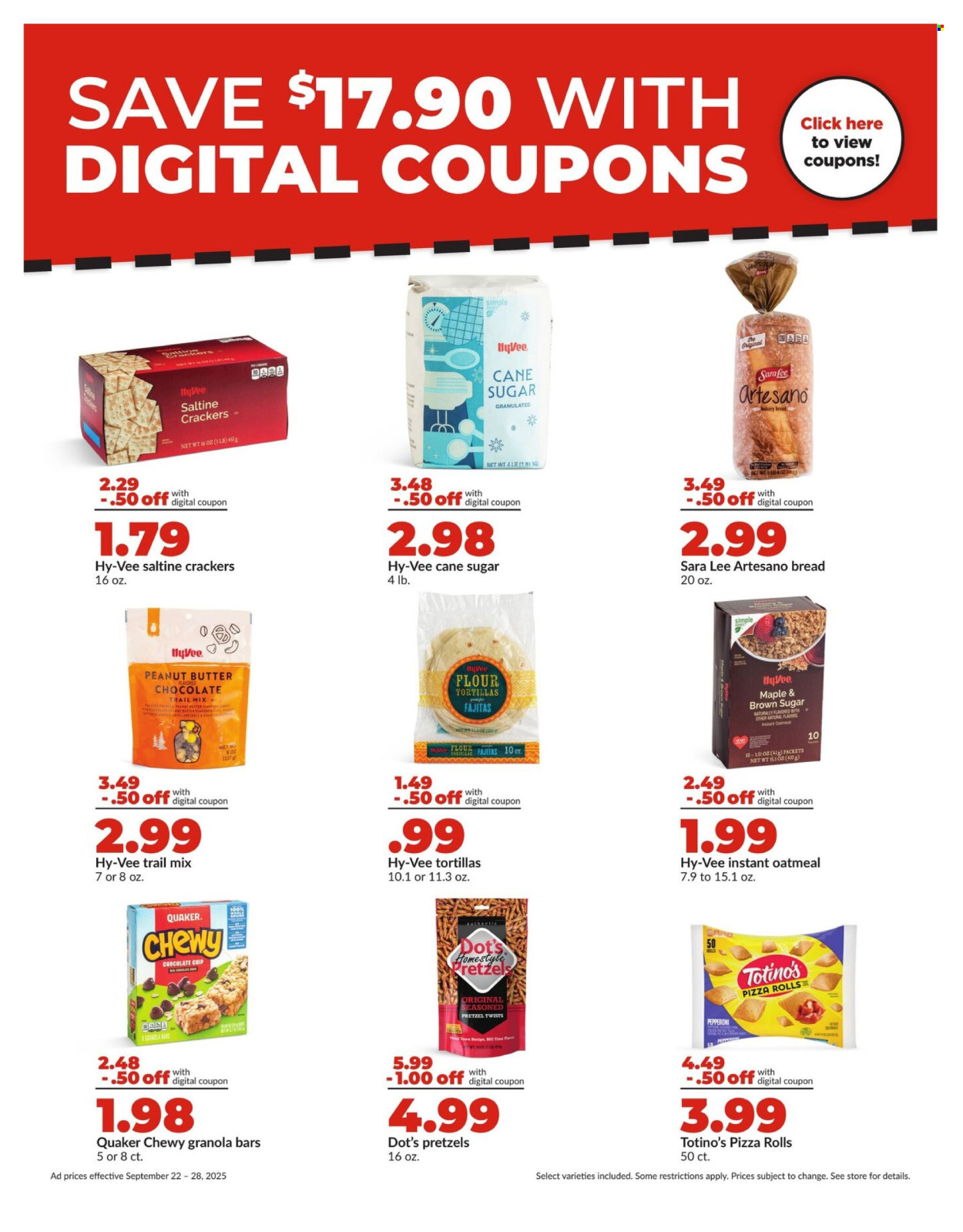 Hy-Vee ad - 09/22/2025 - 09/28/2025. Page 5