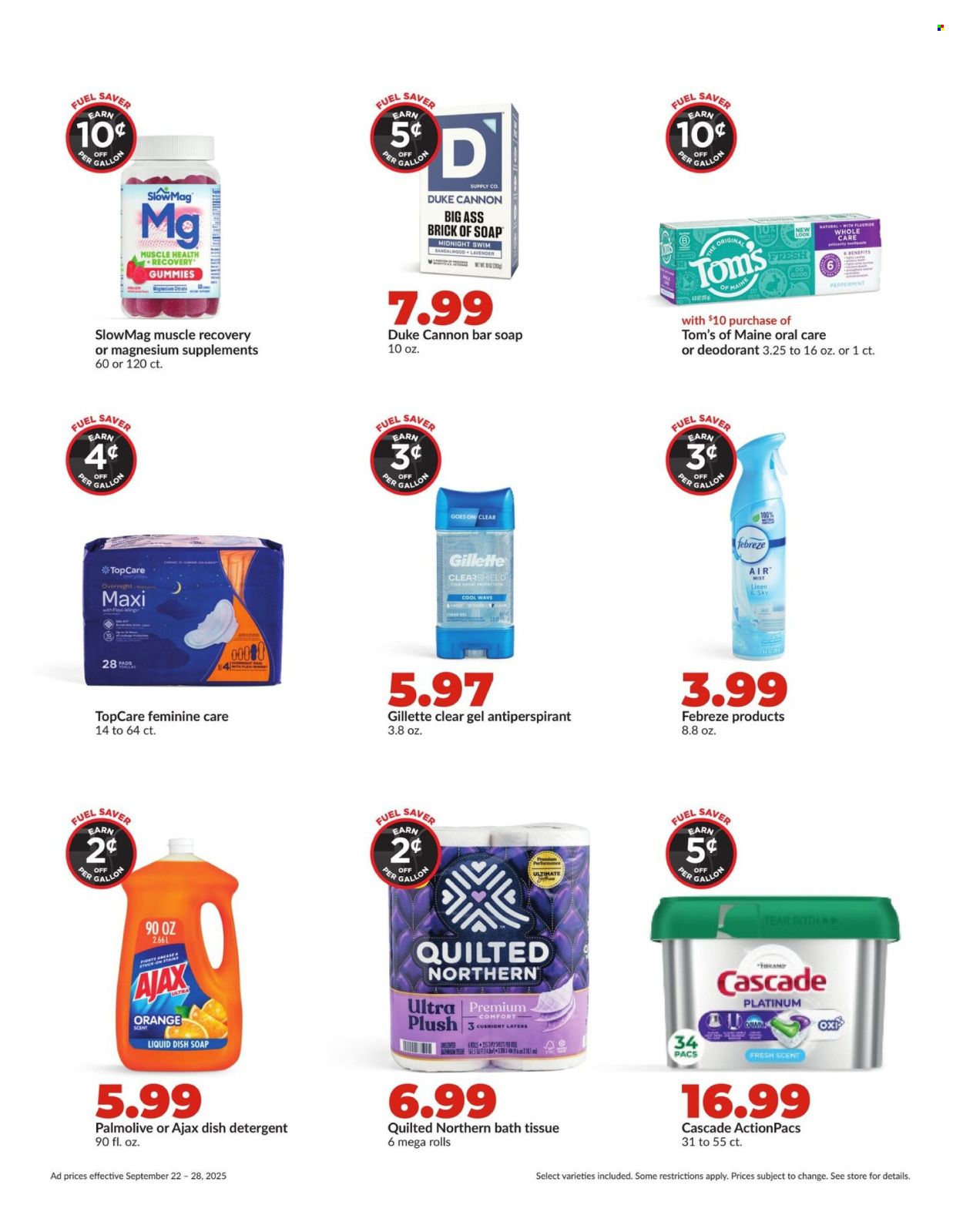 Hy-Vee ad - 09/22/2025 - 09/28/2025. Page 8