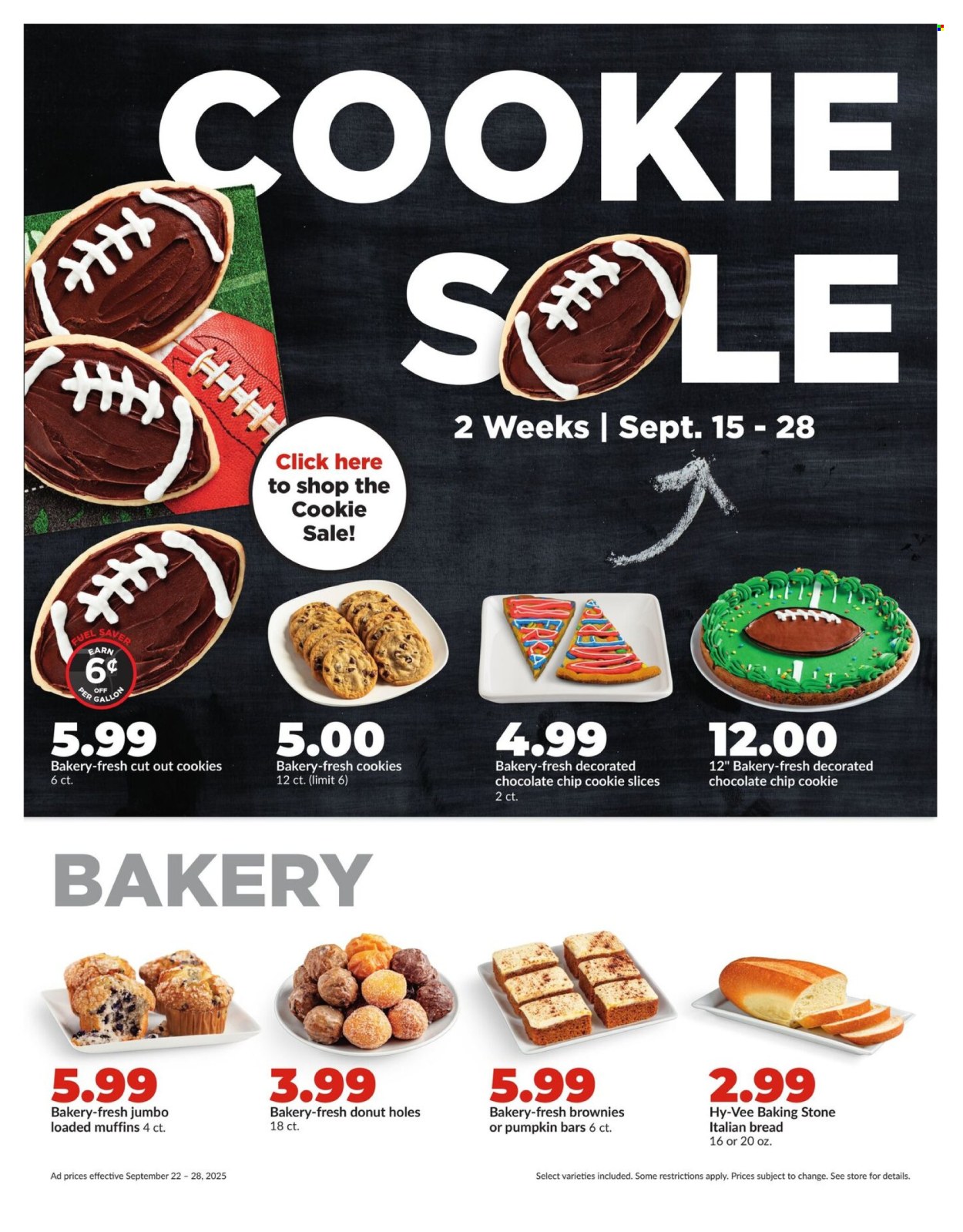 Hy-Vee ad - 09/22/2025 - 09/28/2025. Page 14