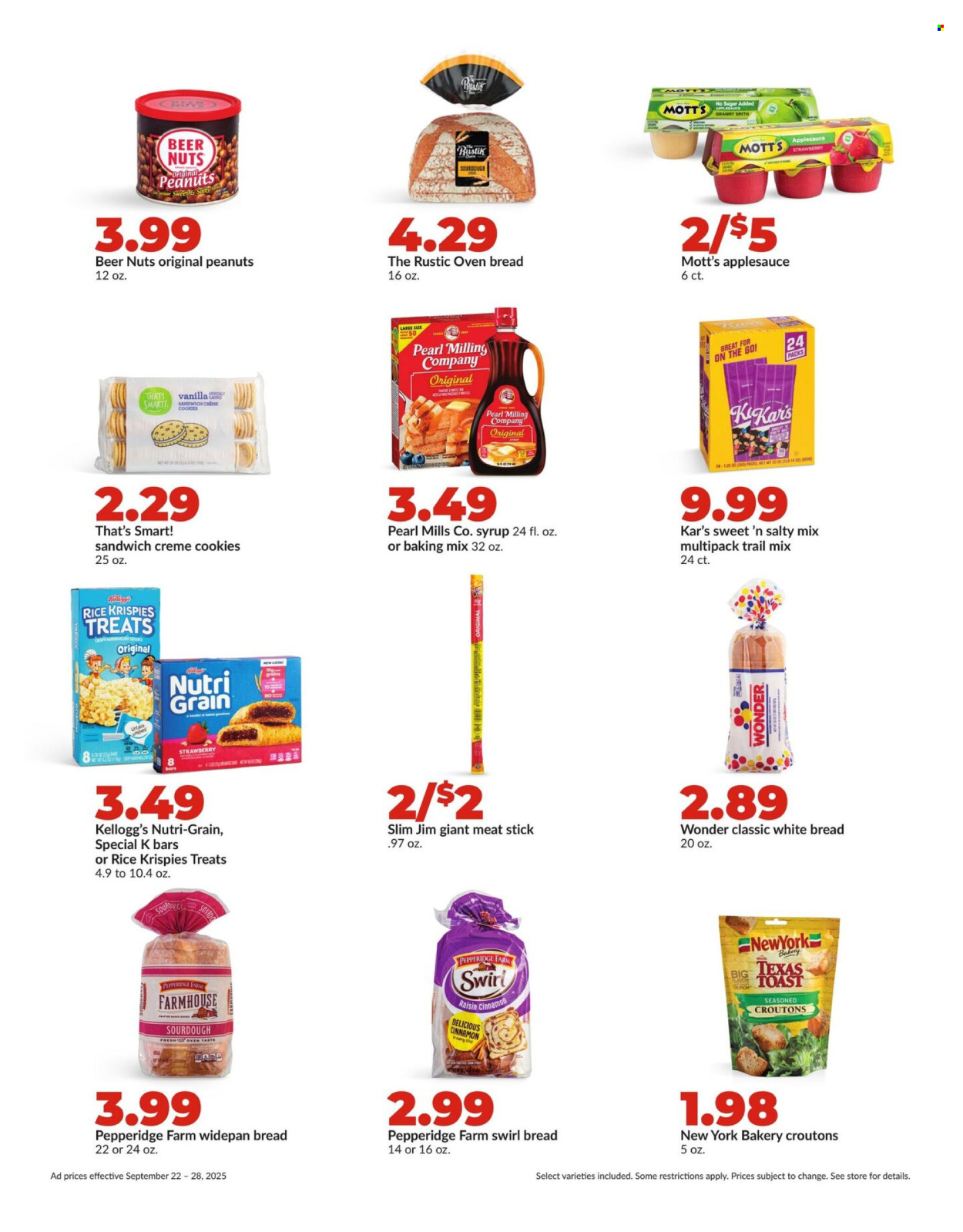 Hy-Vee ad - 09/22/2025 - 09/28/2025. Page 18