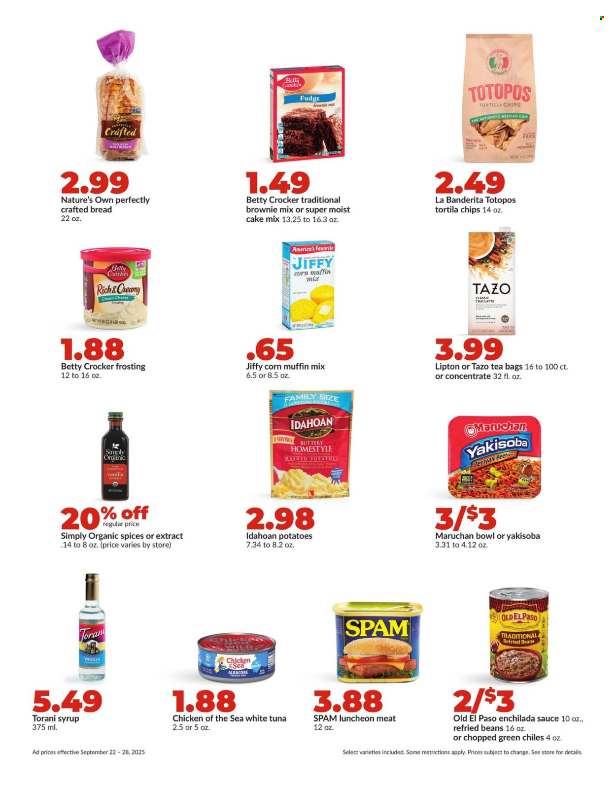 Hy-Vee ad - 09/22/2025 - 09/28/2025. Page 19