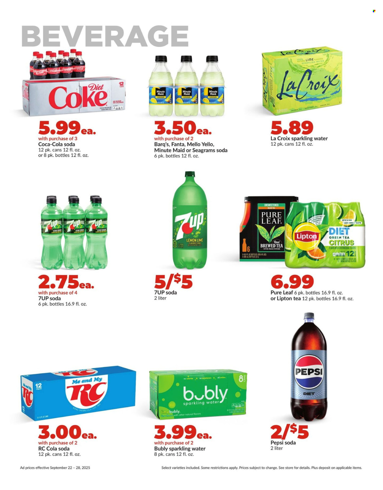 Hy-Vee ad - 09/22/2025 - 09/28/2025. Page 24