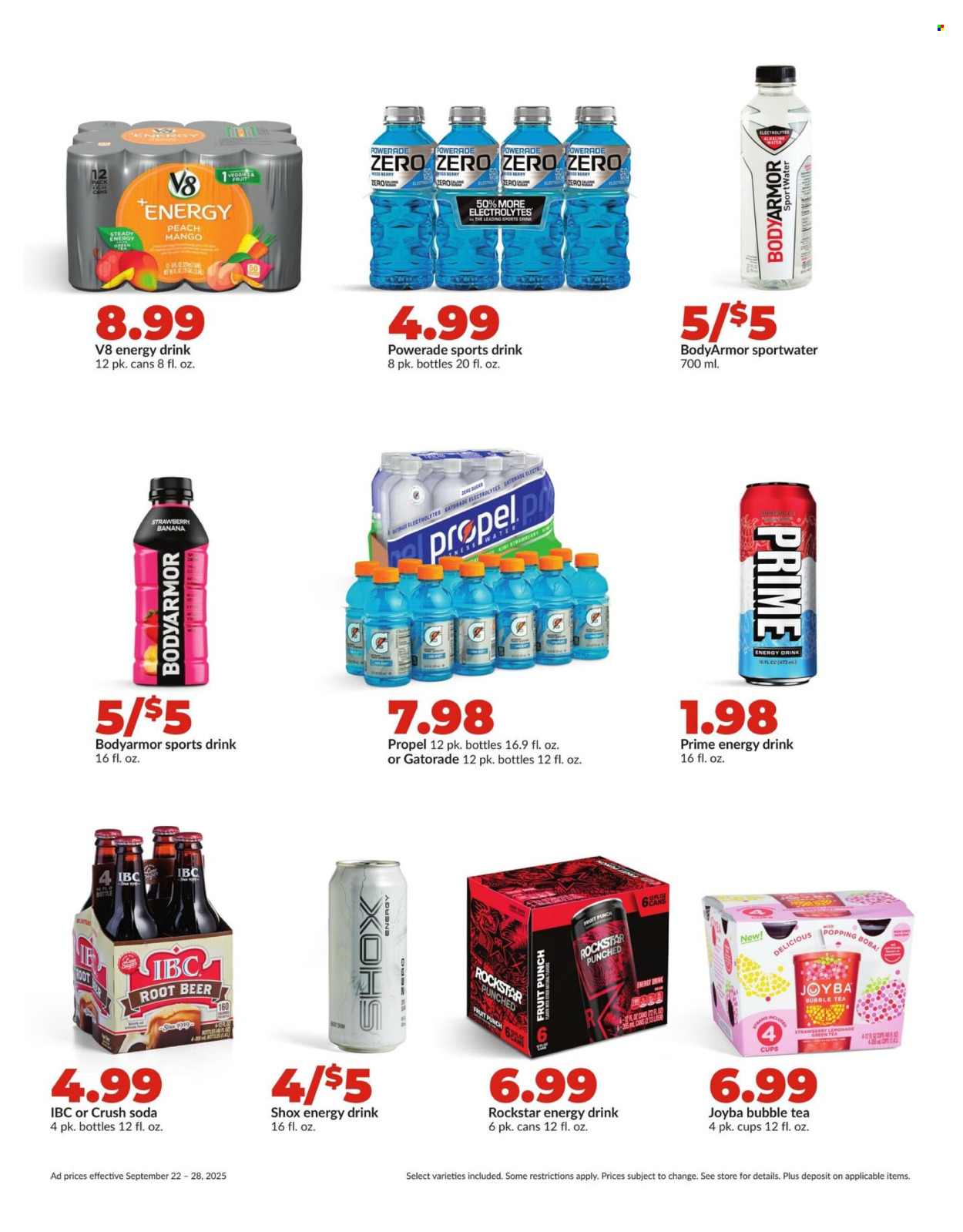 Hy-Vee ad - 09/22/2025 - 09/28/2025. Page 25