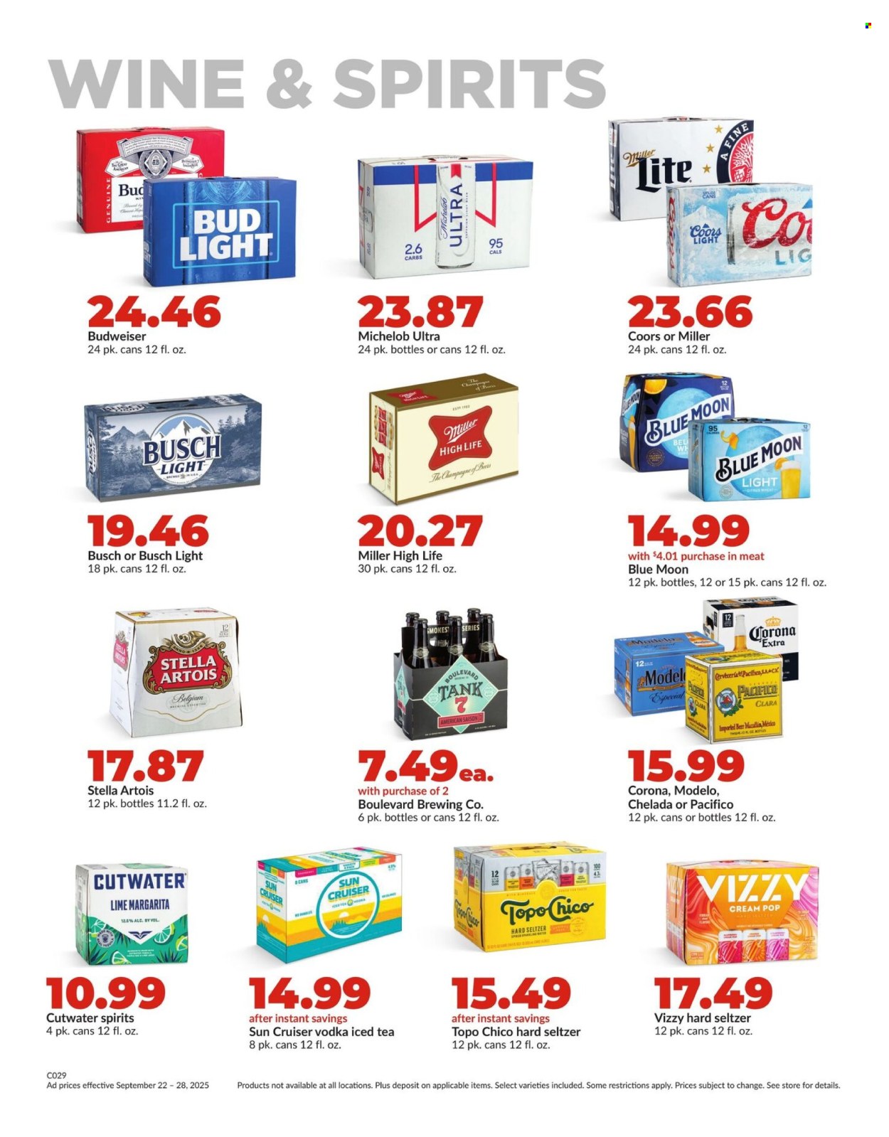Hy-Vee ad - 09/22/2025 - 09/28/2025. Page 34