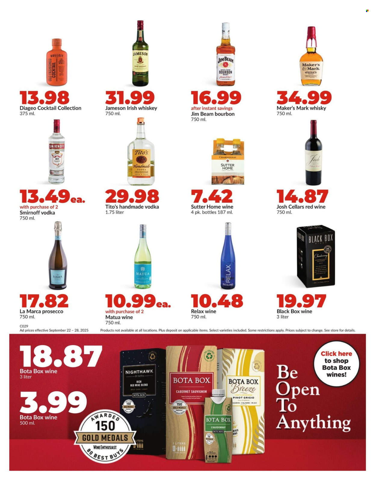 Hy-Vee ad - 09/22/2025 - 09/28/2025. Page 35