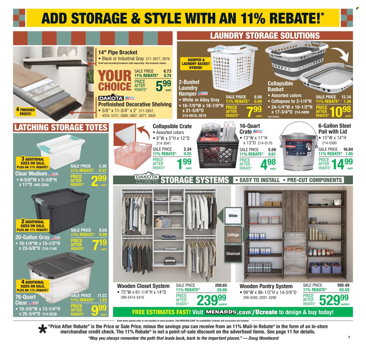 Menards ad - 09/18/2025 - 09/28/2025. Page 10