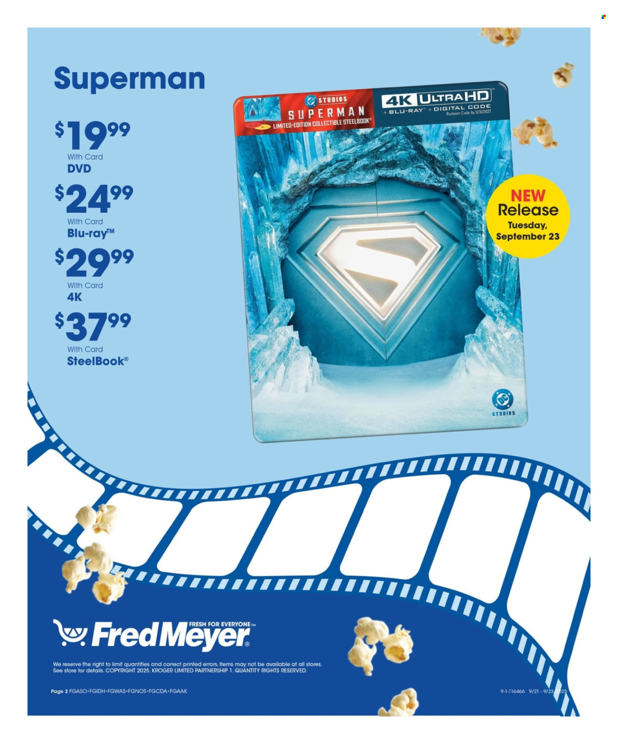 Fred Meyer ad - 09/21/2025 - 09/23/2025. Page 2