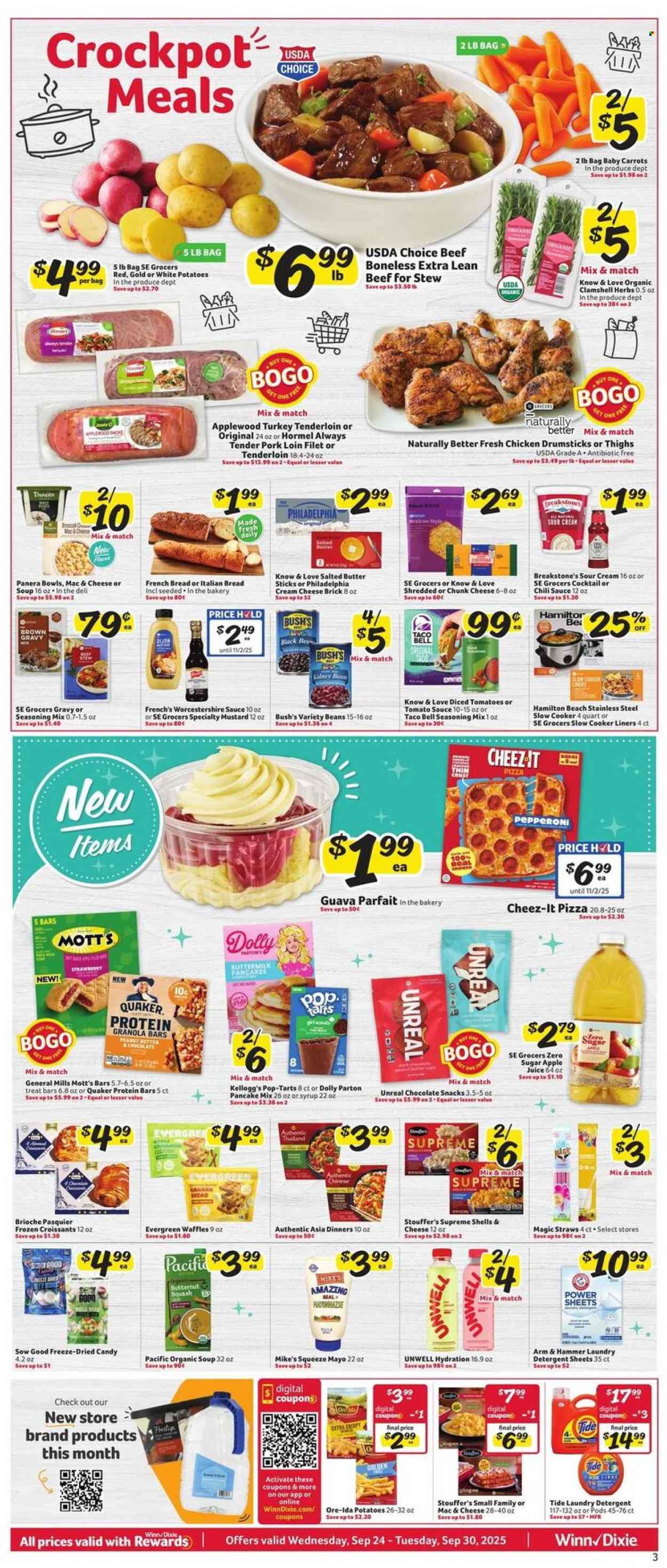 Winn Dixie ad - 09/24/2025 - 09/30/2025. Page 3