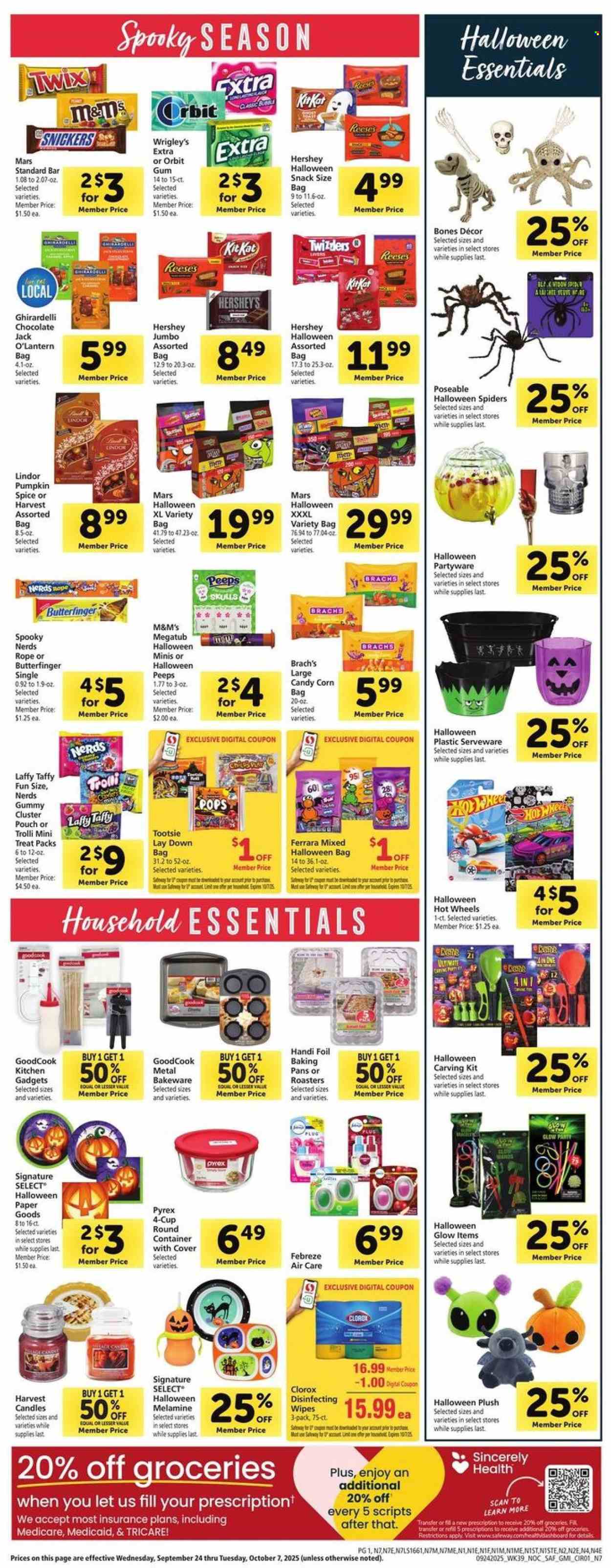 Safeway ad - 09/24/2025 - 09/30/2025. Page 9