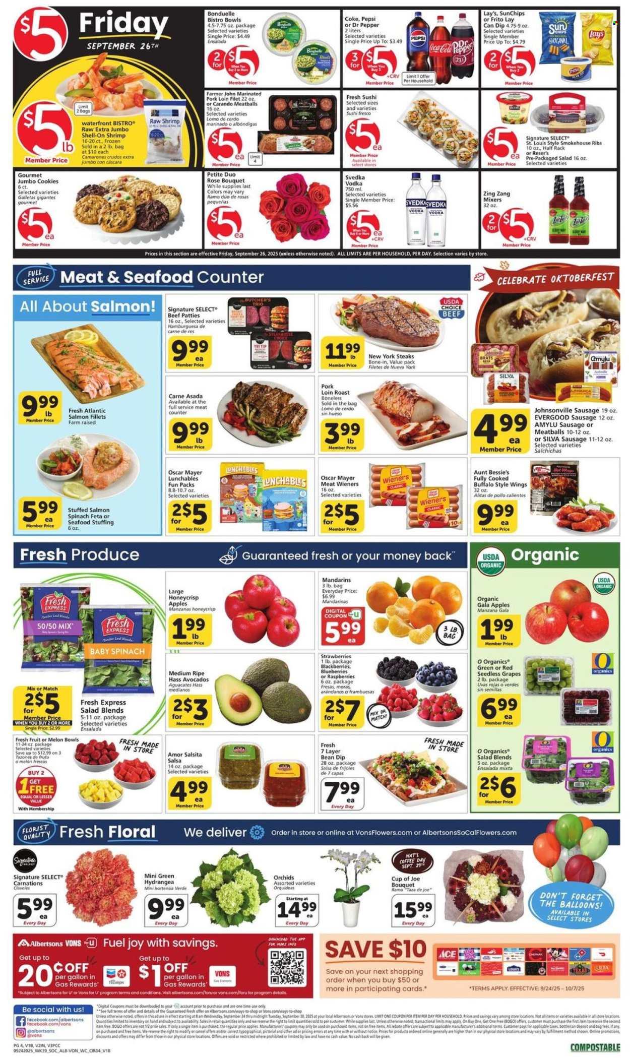 Albertsons ad - 09/24/2025 - 09/30/2025. Page 3