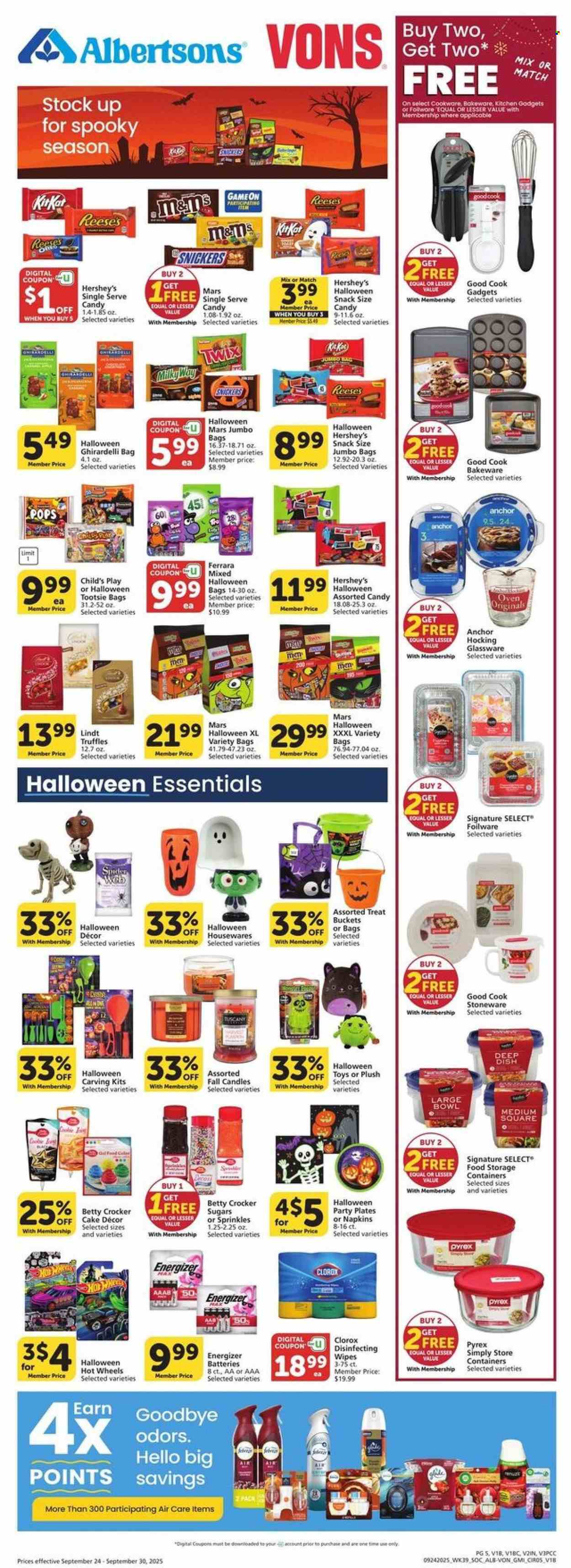 Albertsons ad - 09/24/2025 - 09/30/2025. Page 4
