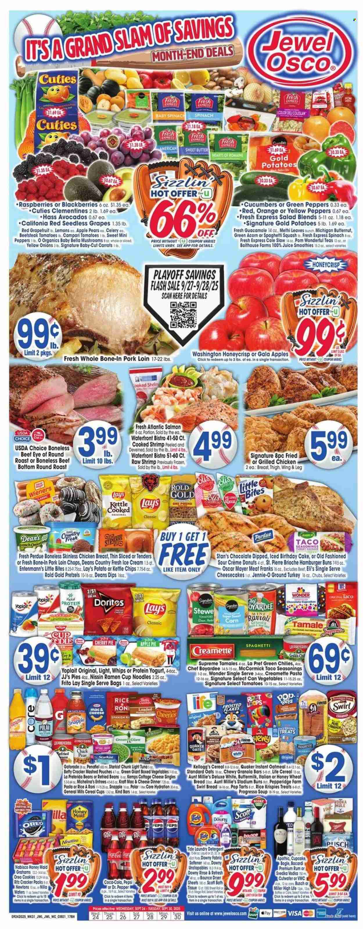 Jewel Osco ad - 09/24/2025 - 09/30/2025. Page 1
