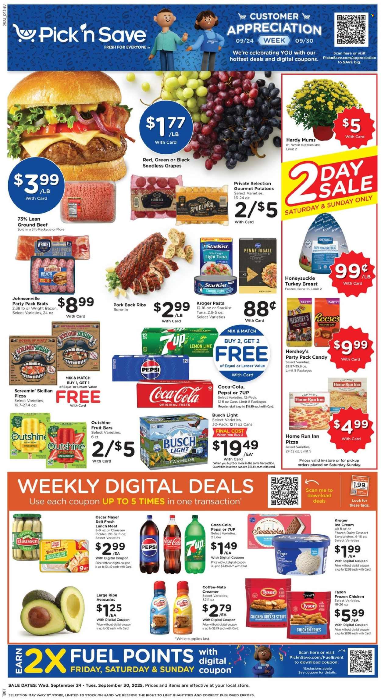 Pick ‘n Save ad - 09/24/2025 - 09/30/2025. Page 1