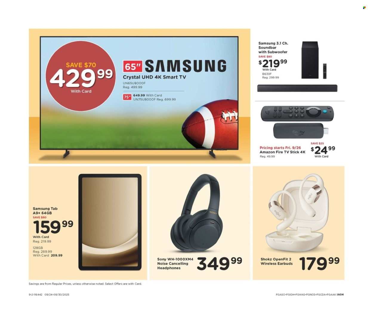 Fred Meyer ad - 09/24/2025 - 09/30/2025. Page 5